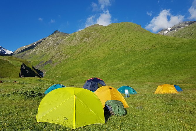 7-day hiking expedition to Tusheti through the Atsunta pass - Day 4: A long descent to Girevi