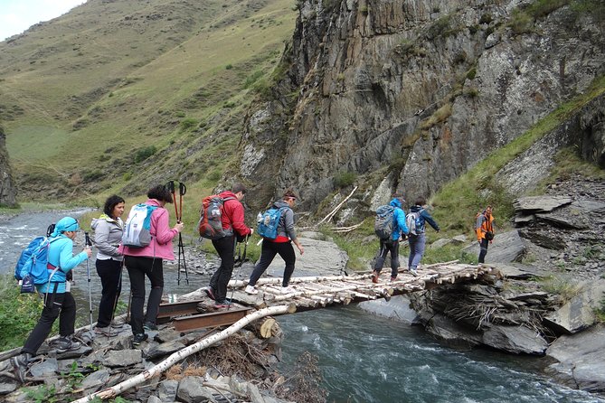 7-day hiking expedition to Tusheti through the Atsunta pass - Day 2: Ardoti, Anatori, Mutso, and the first camp