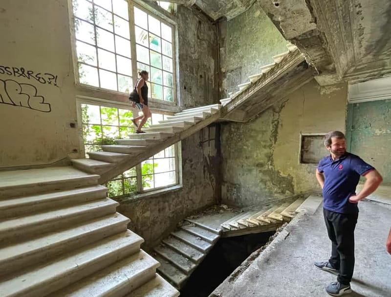 Abandoned sanatoriums of tskaltubo - group tour from Kutaisi - Sanatorium Medea and the human side of ruins