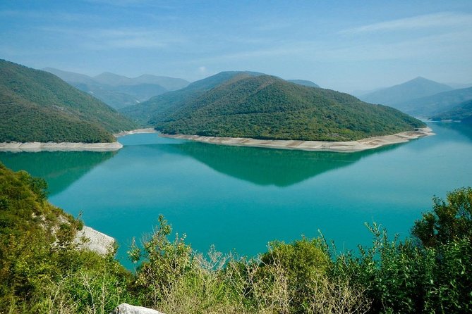 Adventure in Caucasus – Private Tour to Jinvali, Ananuri, Gudauri, Kazbegi - Jinvali Reservoir, Georgia’s first big viewpoint