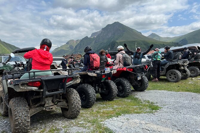 ATV Off-road Tour From Stepantsminda To Juta Village - Riding toward Juta Mountain Chaukhebi Road