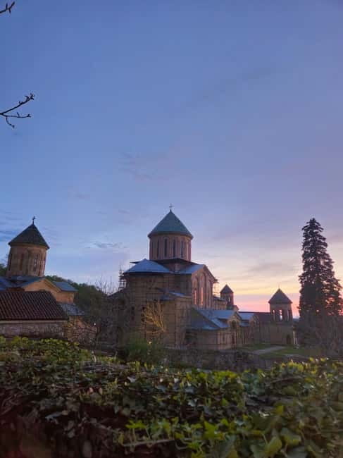 Bagrati Cathedral, Motsameta monastery, Sataplia Cave - Gelati Monastery and the age of David the Builder