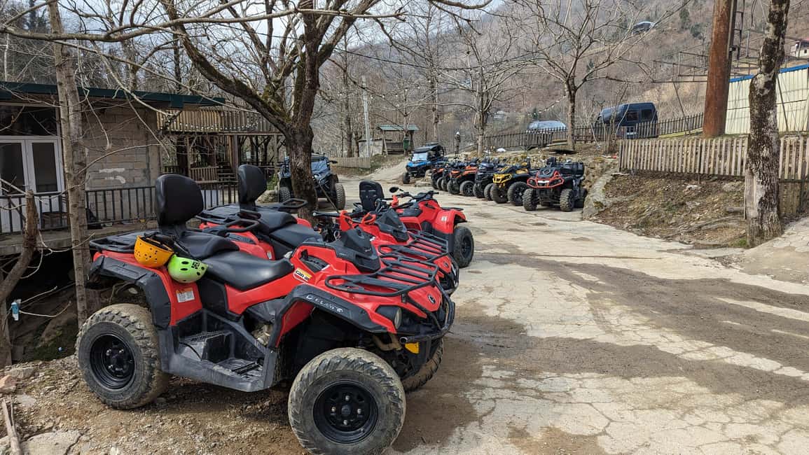 Batumi: Mtirala ATV, Buggy Maverick & Horse Riding Adventure - From Batumi to Mtirala’s wet green hills