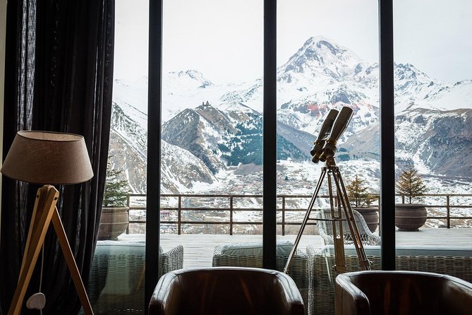 Bestseller Day Trip to Kazbeg/Gergeti Delicious Lunch at Rooms - Lunch at Rooms Hotel is more than a quick meal