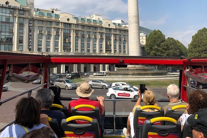 City tour Tbilisi on red bus - How the hop-on hop-off system works in practice