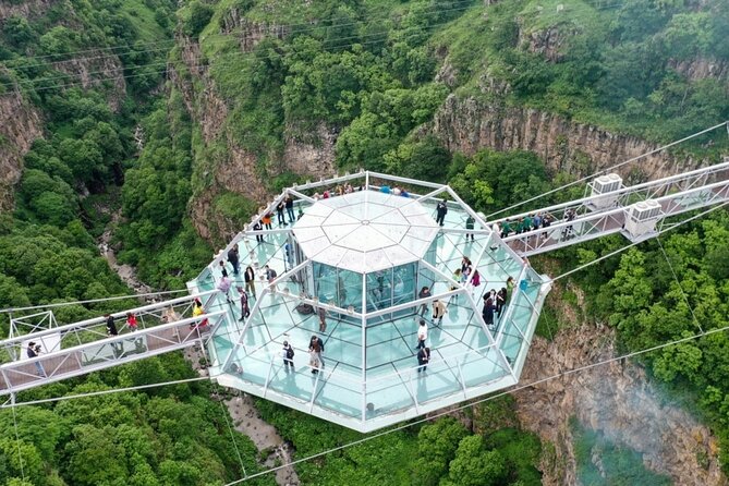 Dashbashi Canyon, Glass Bridge, Bicycle Zip Line, Swing, Private Full Day Tour - Leaving Tbilisi for the Tsalka region