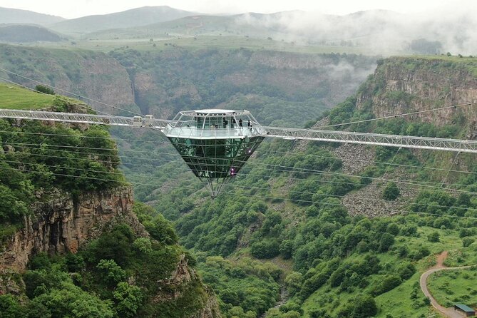 Dashbashi Canyon, Glass Bridge, Bicycle Zip Line, Swing, Private Full Day Tour - Dashbashi Canyon, where the gorge does the work