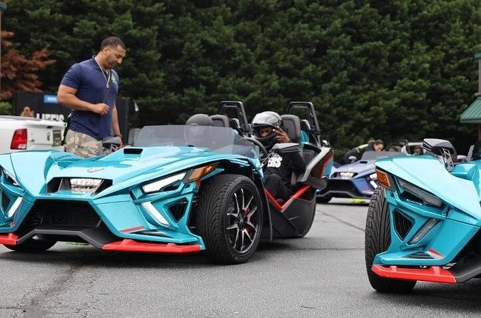Date Night Ride in a Polaris Slingshot - Buckhead and the Jeni’s Ice Cream finish
