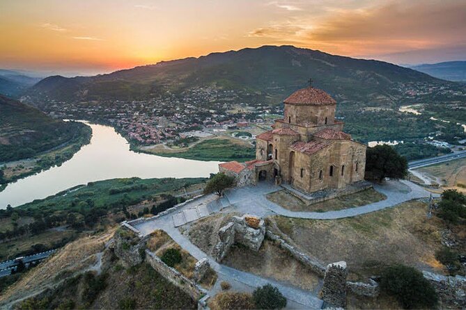 Day Tour Tbilisi - Mtskheta - Jvari - Chronicles of Georgia Monument-Tbilisi - Metekhi Cathedral and the old city view