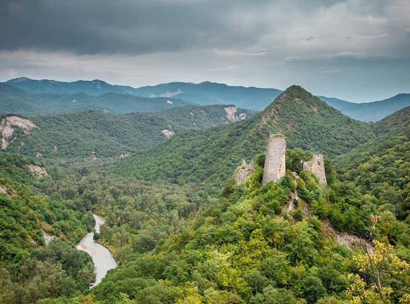 Day trip in Kakheti-Beauty and Love in a Glass Wine - The return through Gombori Pass