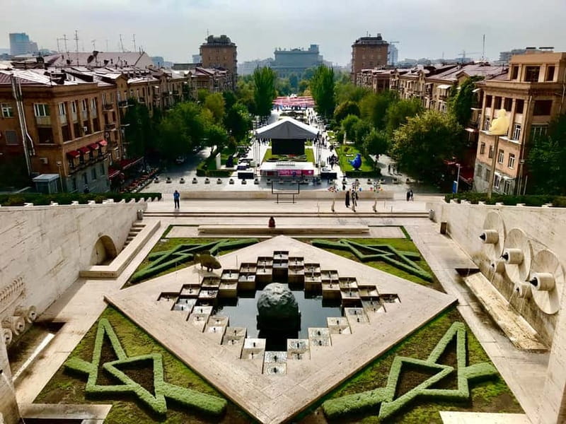 Discover Armenia from Tbilisi, Akhpat-dilijan-Sevan-Yerevan. - Mother Armenia and the view across Yerevan