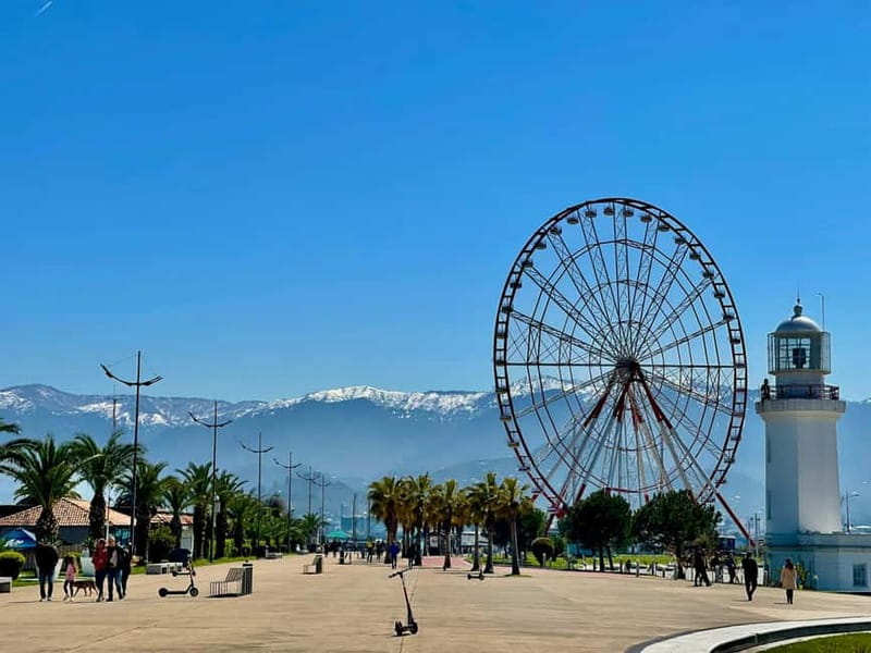 From Kutaisi: Batumi, Petra Fortress and Botanical garden - The Botanical Garden by electric shuttle