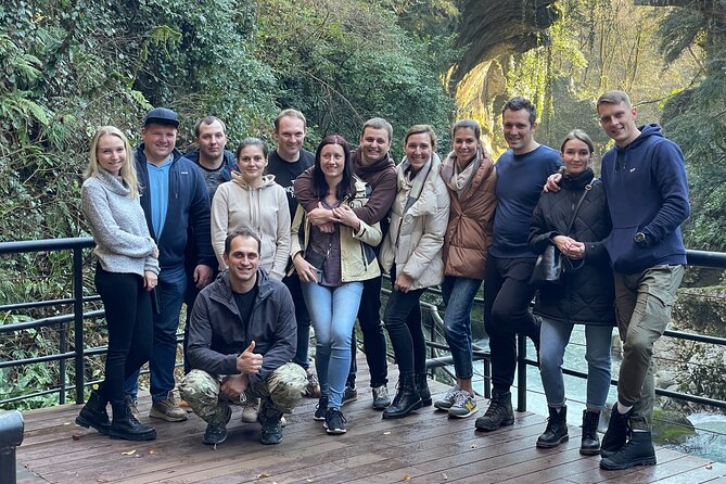 From Kutaisi: Martvili & Okatse Canyons & Cave Guided Tour - Martvili Canyon: water, bridges, and optional adventure