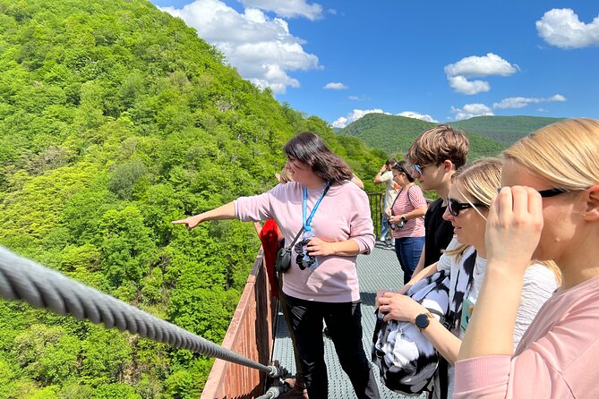 From Kutaisi: Martvili & Okatse Canyons & Cave Guided Tour - Prometheus Cave: a grand underground opening