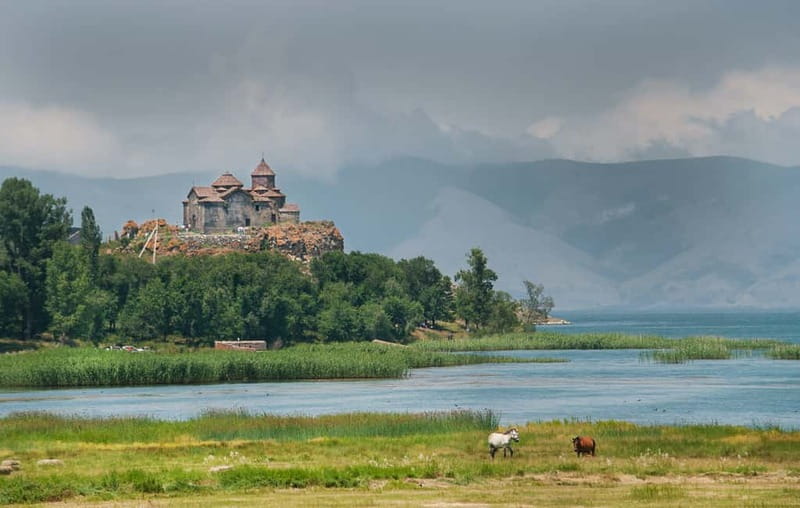 From Tbilisi: Dilijan & Sevan Lake Full-Day Tour to Armenia - Lake Sevan lunch: fish, free time, and open water
