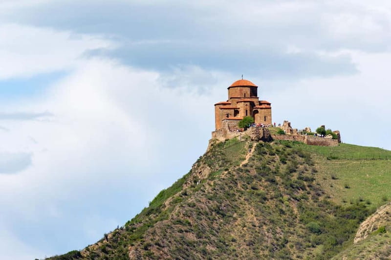 From Tbilisi:FullDay Tour to Mtskheta,Jvari,Gori&Uplistsikhe - Jvari Monastery and the meeting of two rivers