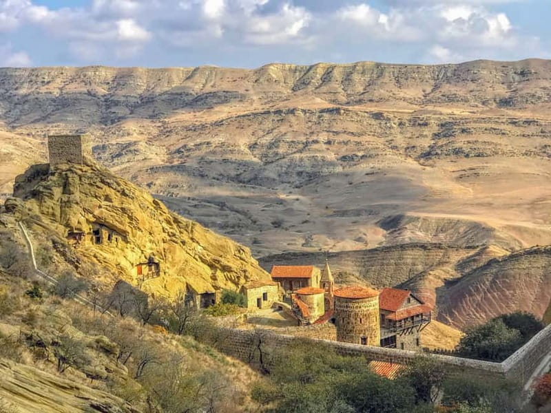 From Tbilisi: Gareji, Rainbow Mountains, Bodbe & Sighnaghi - The road from Tbilisi to the Gareja desert
