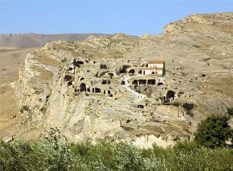 From Tbilisi: Gori and Uplistsikhe Group Tour - Jvari Monastery above the river junction
