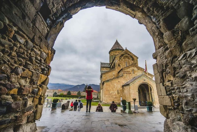From Tbilisi:Mtskheta, and Uplistsikhe Day Trip-wine tasting - The day at a glance: nine hours from central Tbilisi