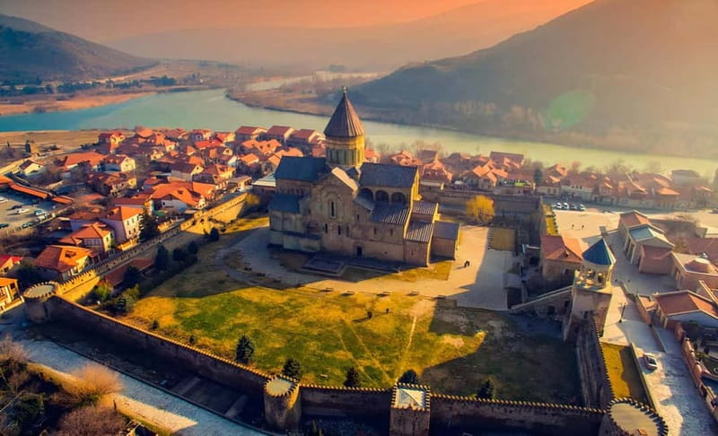 From Tbilisi: Mtskheta, Jvari, Gori, Uplistsikhe Guided Tour - Svetitskhoveli Cathedral and the heart of Mtskheta