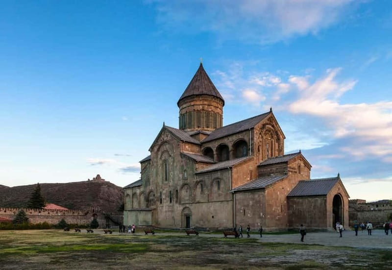 From Tbilisi: Mtskheta, Jvari, Svetitskhoveli & Samtavro - Jvari Monastery and the river meeting point