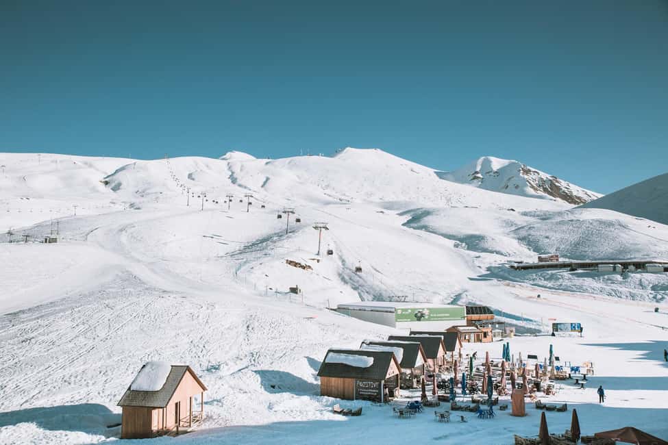 From Tbilisi: Private Gudauri Ski Resort Tour - The meeting point of two differently colored rivers