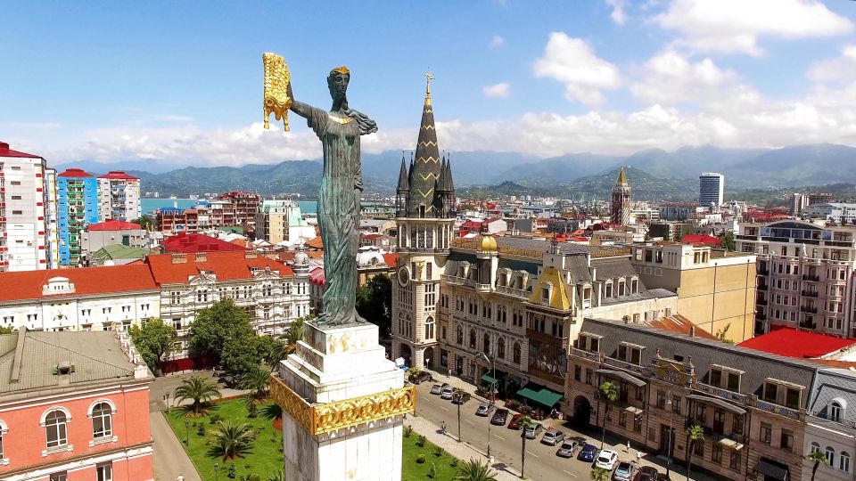 From Trabzon: Group Walking Tour through Batumi in Georgia - Sarp Waterfall and the first Georgian views