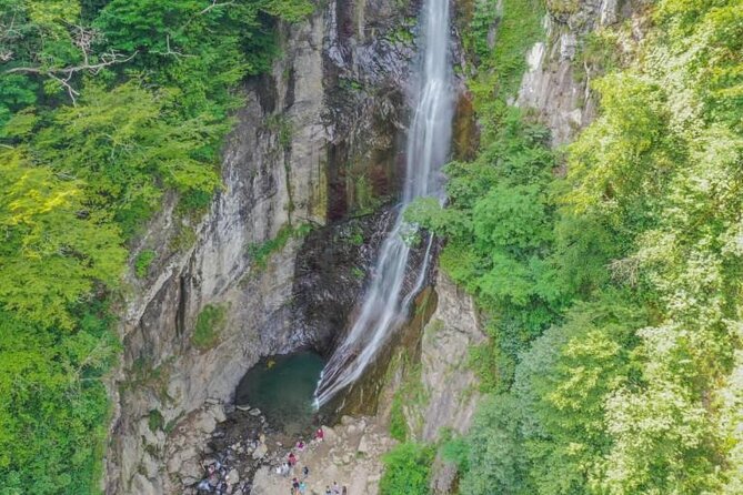 Full Day Tour from Batumi to Waterfalls - Mirveti Waterfall offers a quieter-looking pause