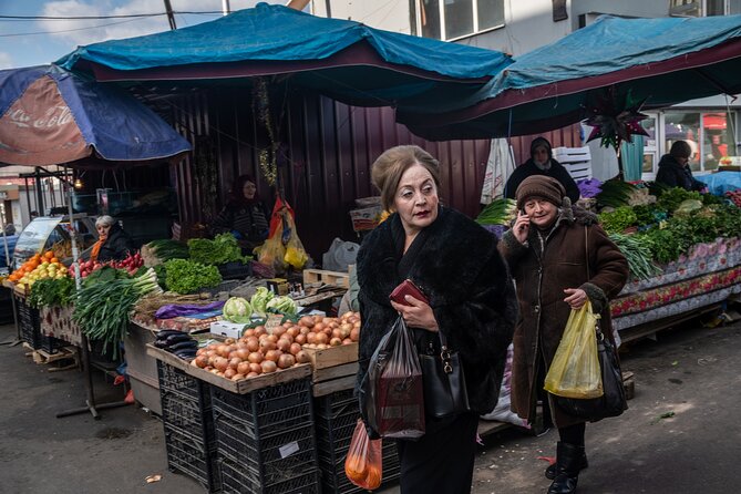 Half-Day Food Tour of Tbilisi Dezerter's Bazaar - Finishing with Georgian wine and chacha