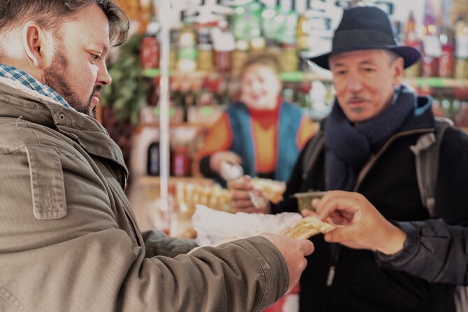 Half-Day Food Tour of Tbilisi Dezerter's Bazaar - Entering Dezerter’s Bazaar with a local guide