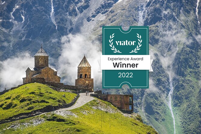 Highlights of Caucasus Mountains-Jinvali,Ananuri,Gudauri,Kazbegi(Group tour) - Lunch, khinkali, and optional rafting near Aragvi