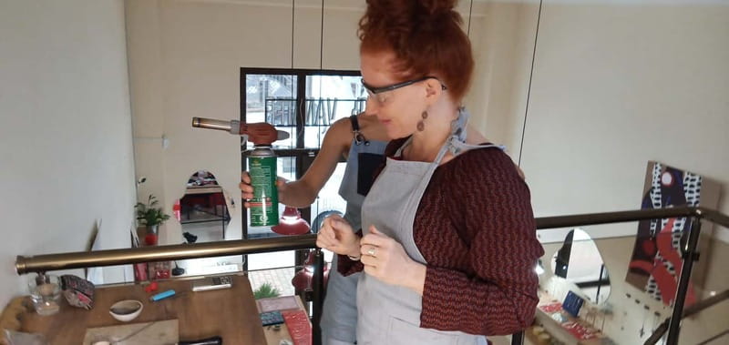 Jewelry master-class - Soldering the separate parts