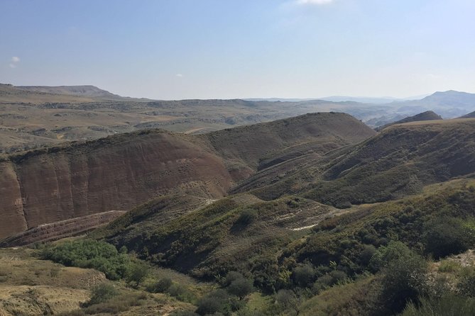 Kakheti: David Gareji Sighnaghi Bodbe & Rainbow Mountains - The Gareja colorful dunes viewpoint
