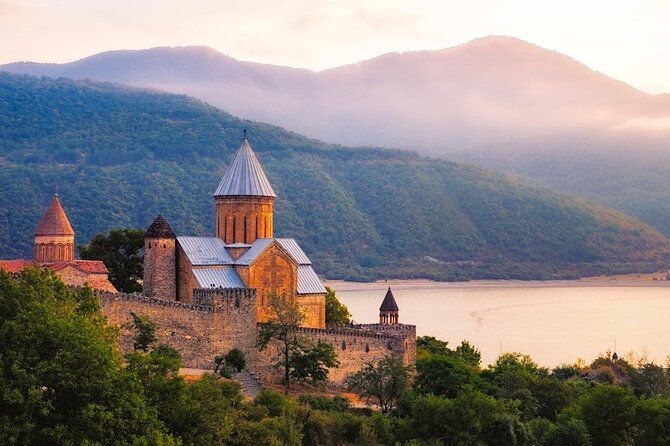 Kazbegi Day trip - Jvari Church Above the Two Rivers