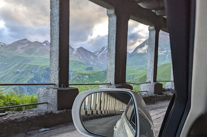 Kazbegi full day private tour + LUNCH - The Gudauri Friendship Monument at high elevation