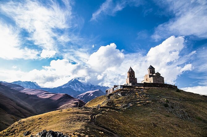 Kazbegi Gudauri Ananuri: Full Day Group Tour - Zhinvali Reservoir, a quick start with big views