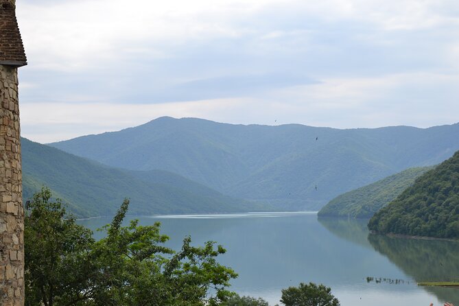 KAZBEGI GUDAURI ANANURI One day group tour From Tbilisi! - Zhinvali Reservoir: a quick blue-green pause