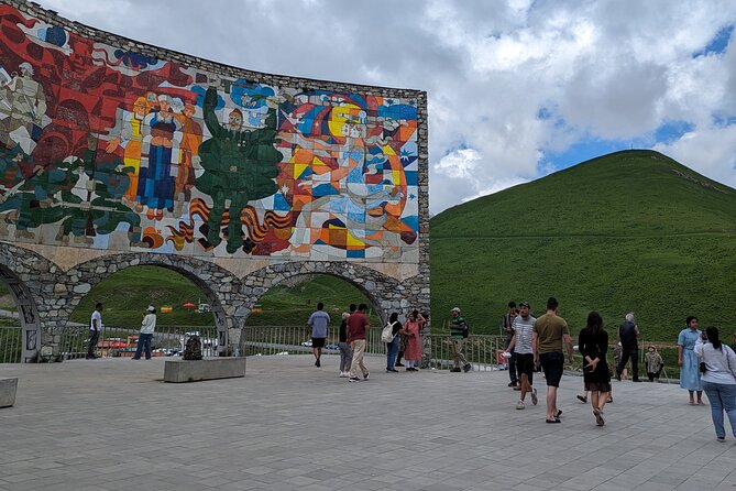 Kazbegi & Gudauri Private Full-Day Tour From Tbilisi - Sno and its handmade giant faces