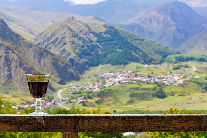 Kazbegi&Gudauri Small group tour including hotel pick up/drop-off - Pasanauri and the meeting of two Aragvi rivers