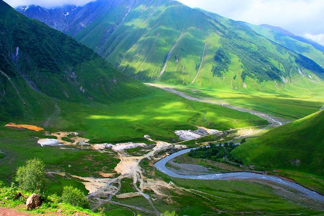 Kazbegi MOUNTAIN Tour (GLORY OF THE NATURE) + MANY NEW LOCATIONS - Aragvi River and Ananuri Fortress