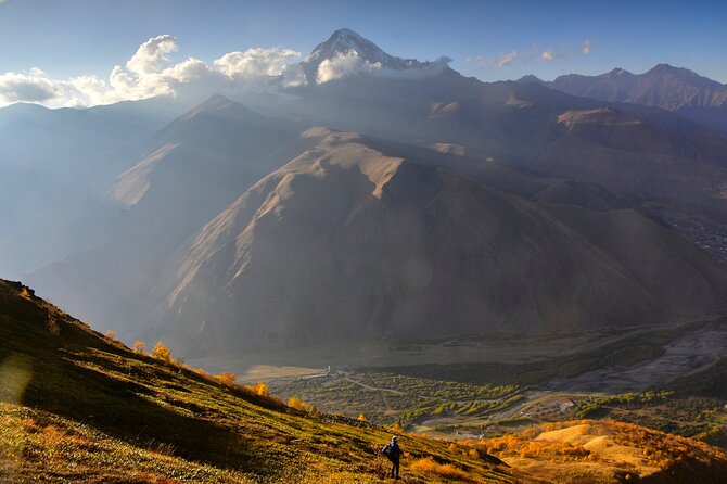 Kazbegi - One Day Trekking Private Tour to Angel Mountain 3096 m - The descent is part of the challenge