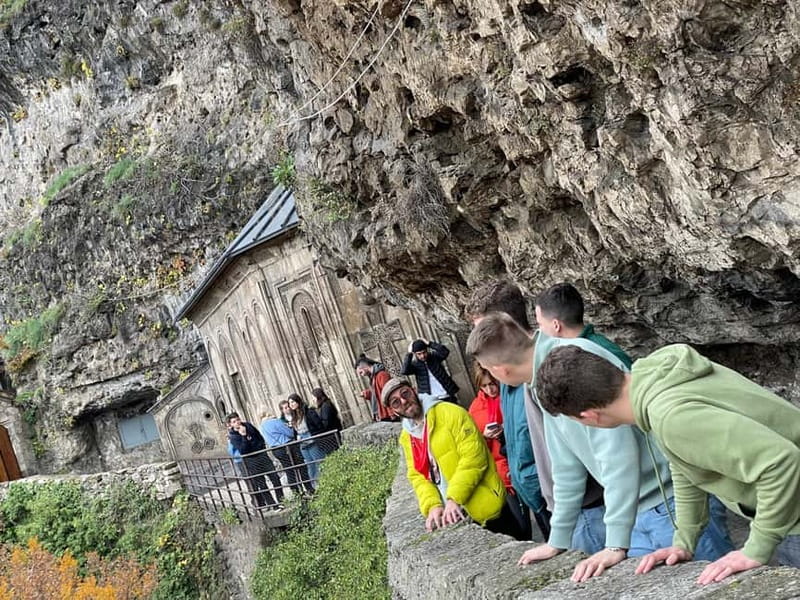 Kutaisi:Chiatura Tour with Katskhi Pillar & Cable Car - Katskhi Pillar: a powerful sight from below
