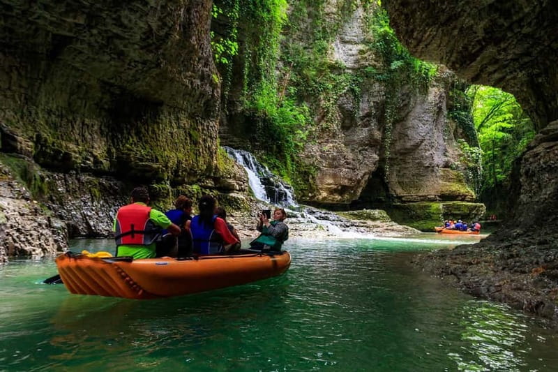 Kutaisi: Martvili, Okatse Canyon, and Prometheus Cave Tour - Okatse Canyon and the 900-meter bridge