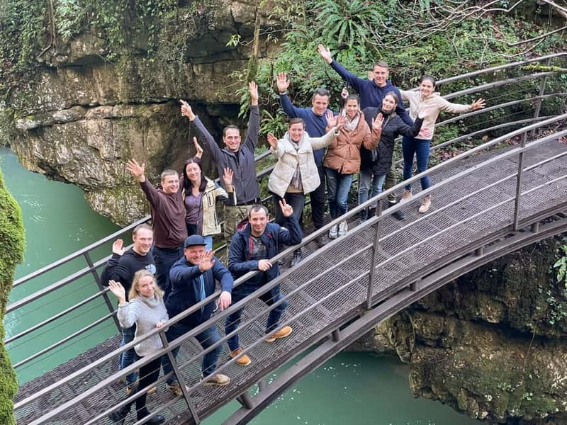 Kutaisi: Martvili & Okatse Canyons & Prometheus Cave Tour - The guide and driver can shape the whole day