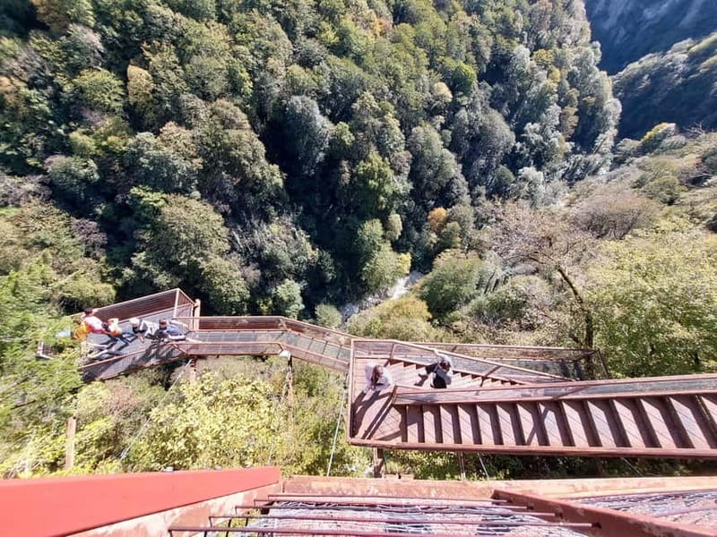 Kutaisi: Okatse-Martvili Canyons,Prometheus Cave, Waterfalls - Martvili Canyon by boat and on foot