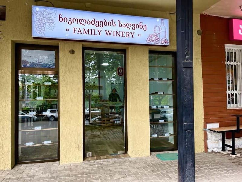 Kutaisi: Wine Tasting in Family Winery shop - Meeting the winemaker and hearing the family story