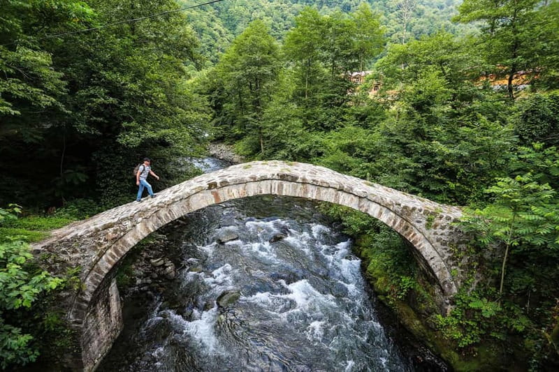 Machakhela Gorge Wine Tour with Lunch From Batumi - Queen Tamara’s Arched Bridge and the river route
