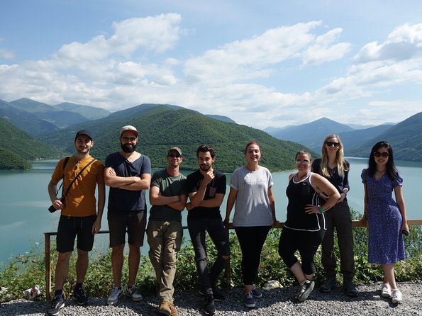 Military Road Marvels: Ananuri, Kazbegi & Khinkali Masterclass - Zhinvali Dam and the first mountain views