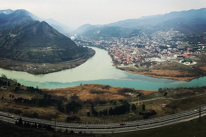 Mtskheta.All inclusive half day winery tour - Jvari Monastery and the Meeting of Two Rivers