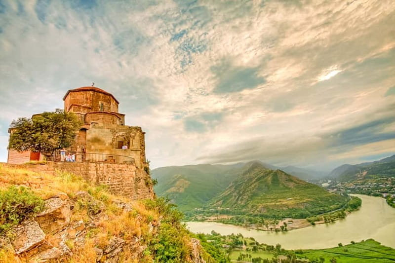 Mtskheta: Day Tour to Oldest City in Georgia - Jvari Monastery and the view above two rivers